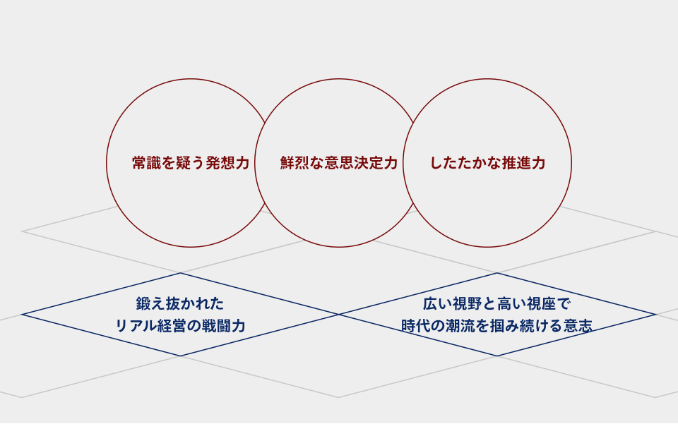 真の経営人材についての画像